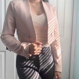 Lavender Professional Cute Feminine Blazer Size S